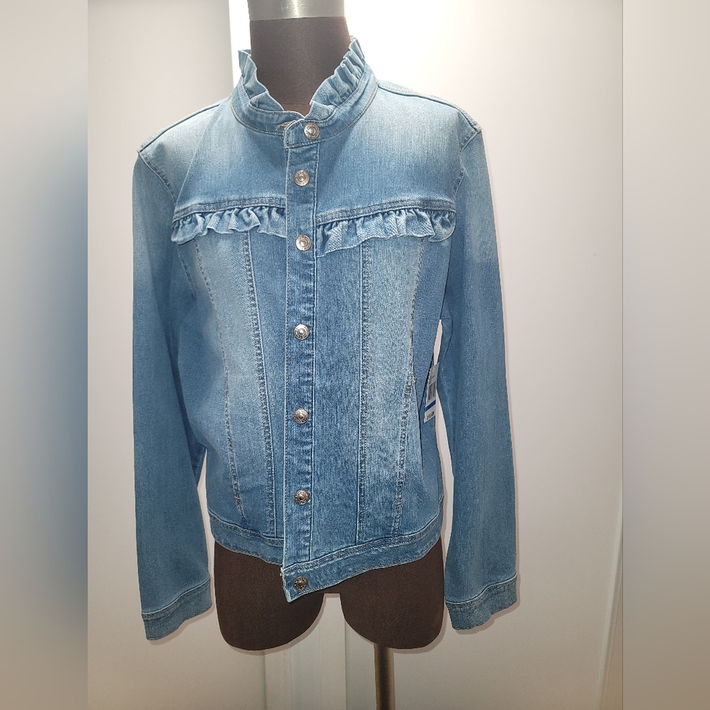 Kensie blue demim jacket size XL